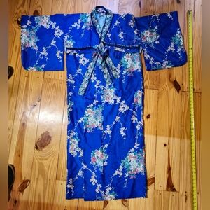 Midcentury Authentic Silk Kimono